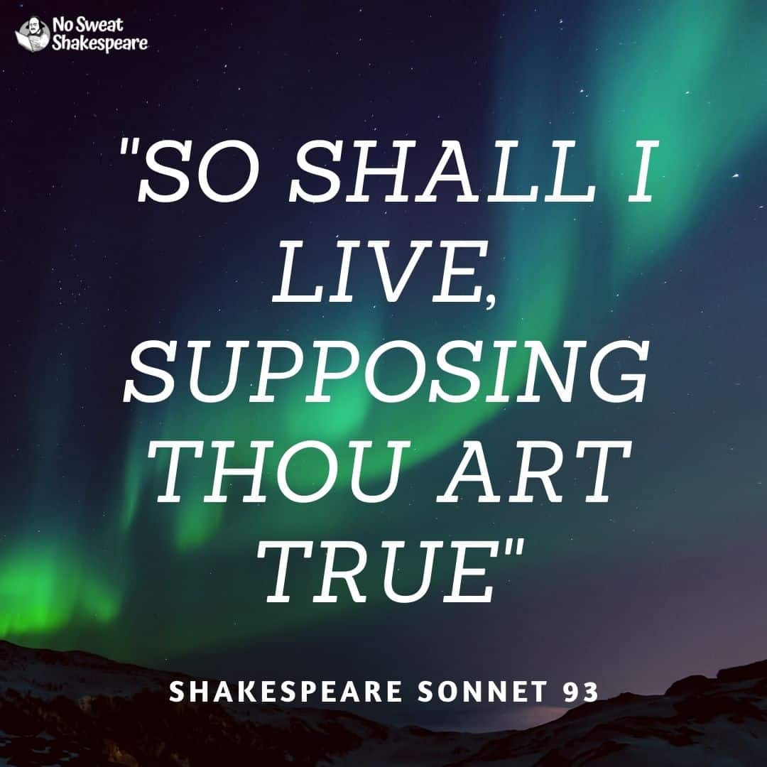 shakespeare sonnet 93 opening line