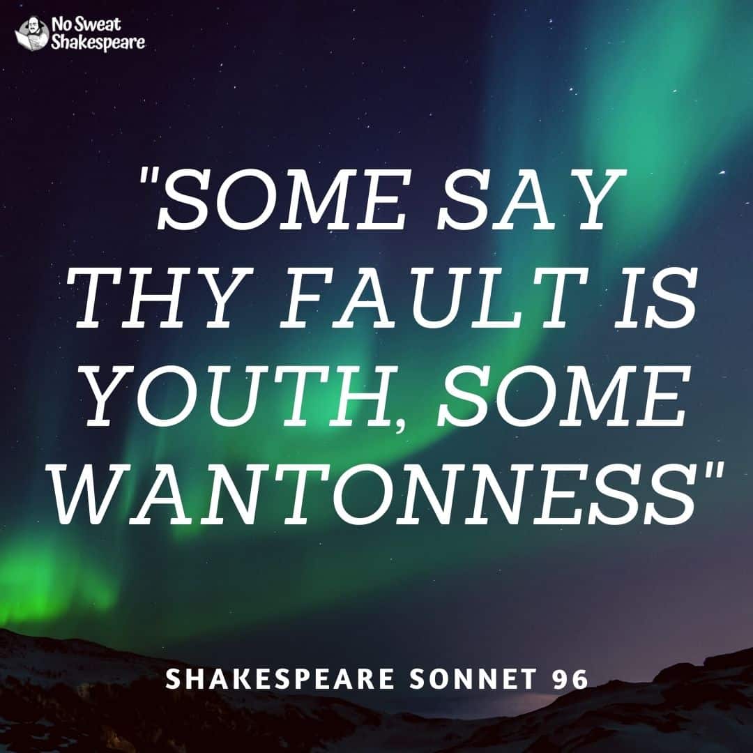 shakespeare sonnet 96 opening line