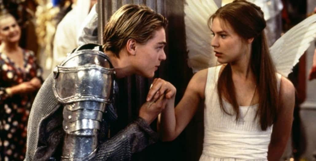 Romeo woos Juliet - not Rosaline